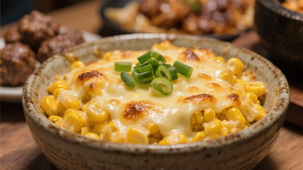 cheesy korean corn delight