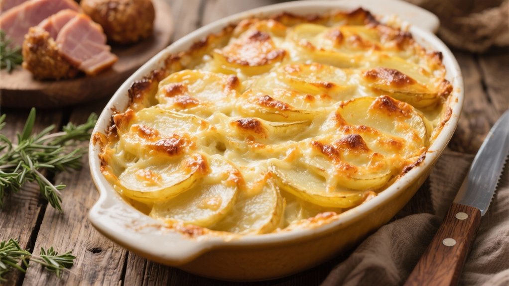 cheesy scalloped potato perfection