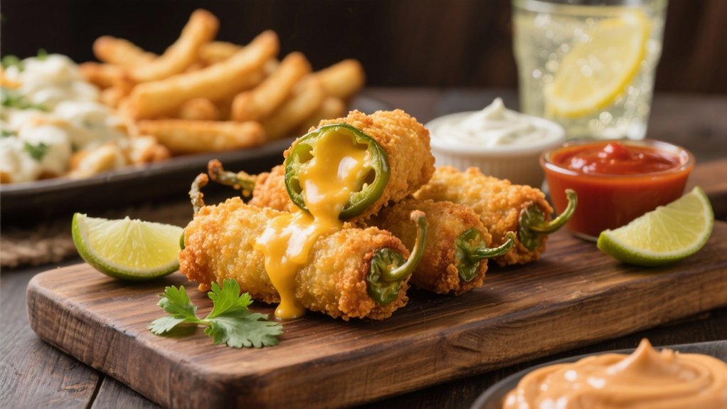 cheesy spicy appetizer pairing