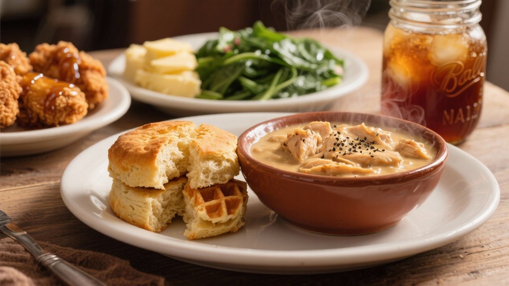 chicken and waffles gravy