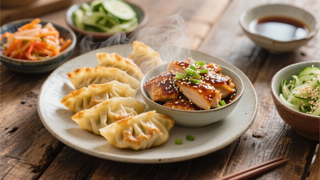 chicken teriyaki for gyoza