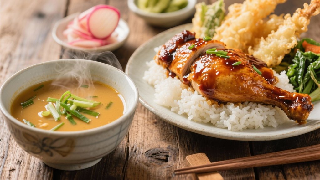 chicken teriyaki miso pairing