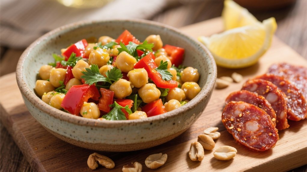 chickpea chorizo salad harmony