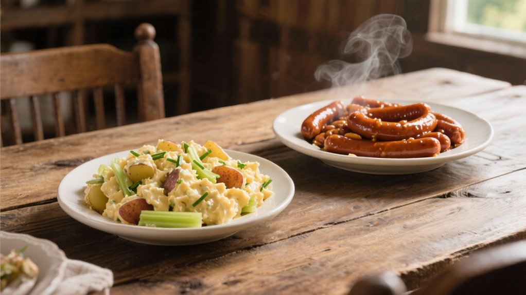 chilled creamy potato salad
