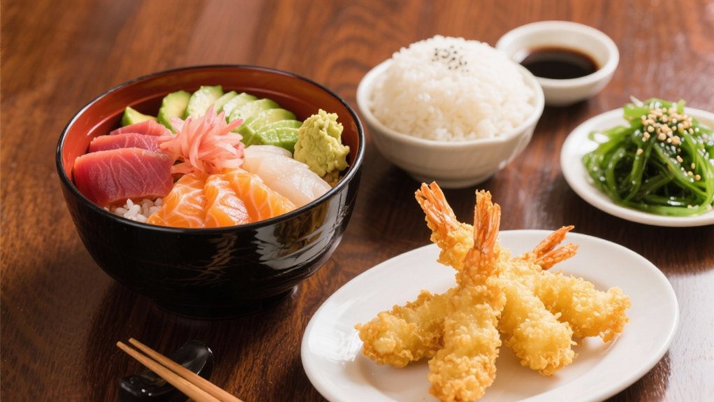 chirashi bowl delicious presentation