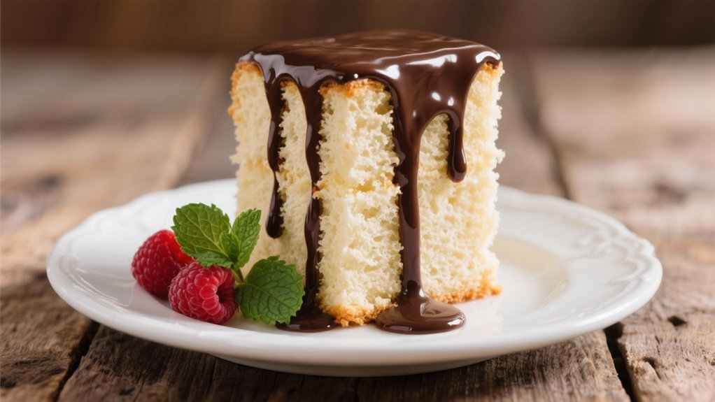 chocolate ganache cake drizzle