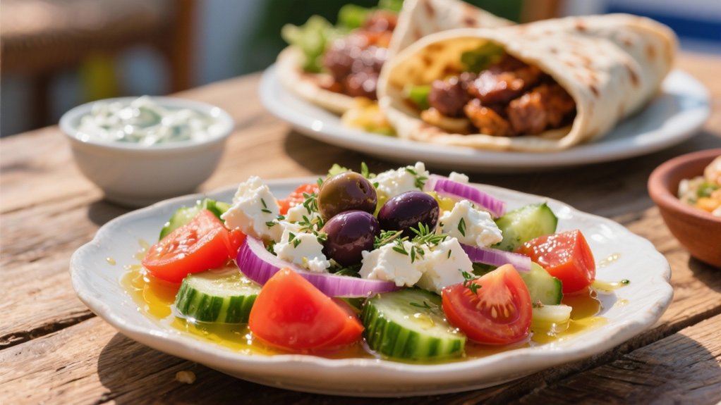 chunky vegetable salad delight