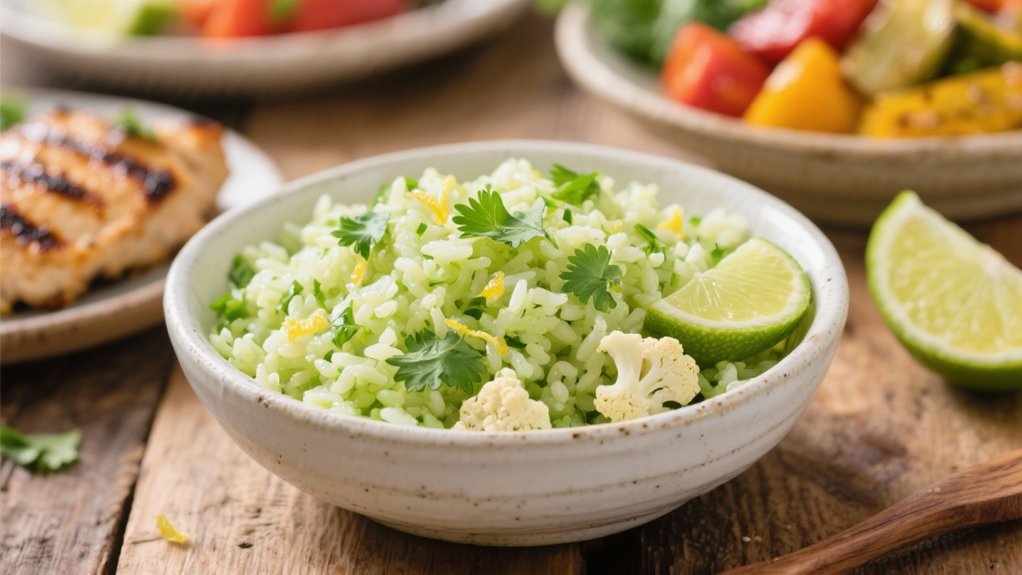 cilantro lime cauliflower rice