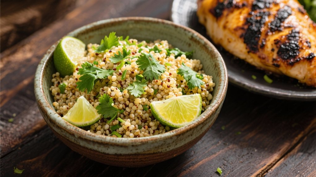 cilantro lime quinoa delight