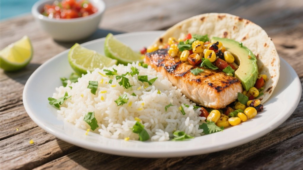 cilantro lime rice transformation