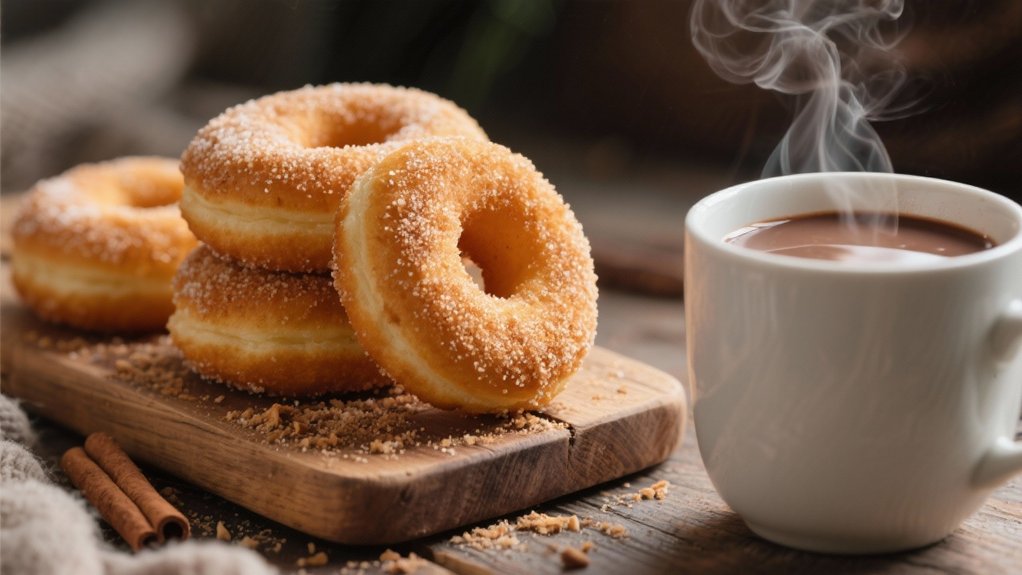 cinnamon sugar donut perfection