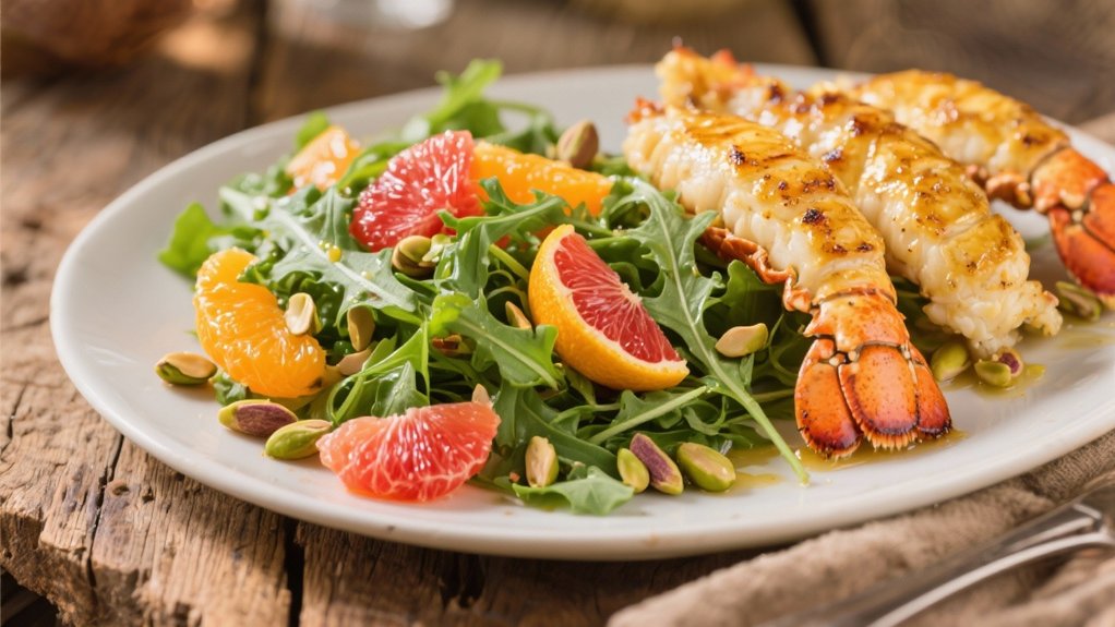 citrus and arugula salad