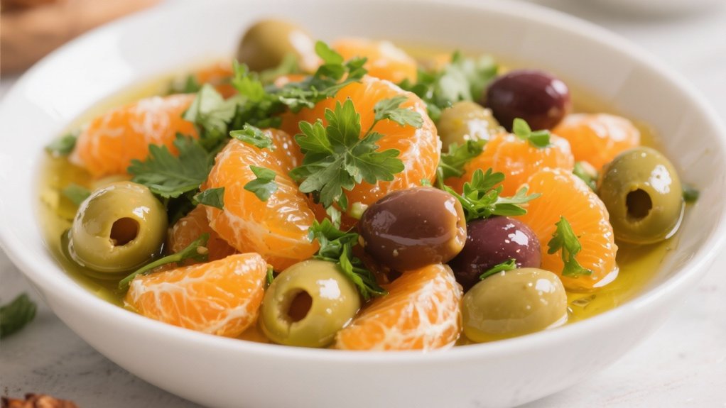citrus infused mediterranean herb salad