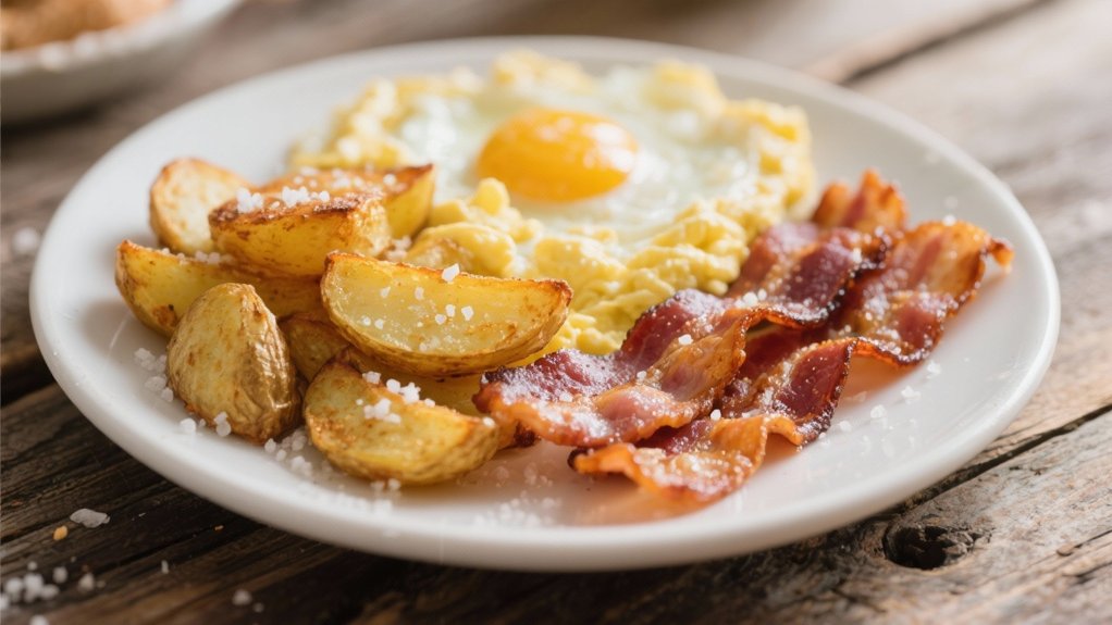 classic breakfast comfort trio