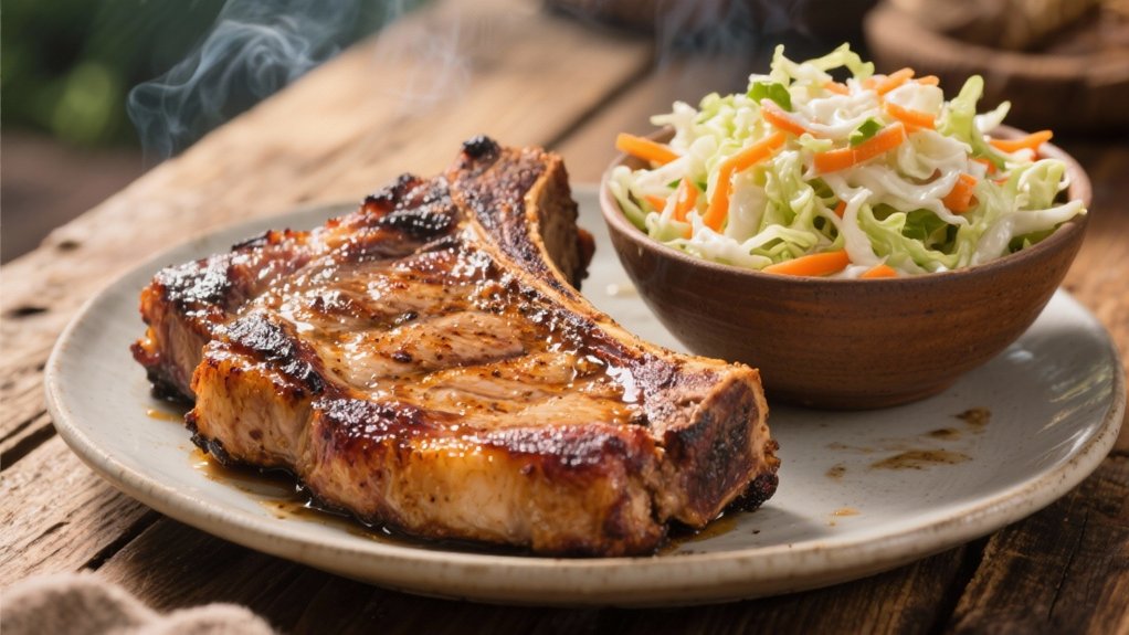 classic coleslaw complements pork