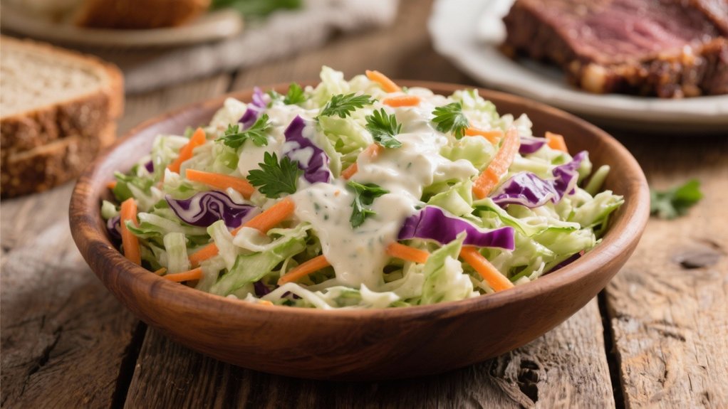 classic crunchy creamy coleslaw