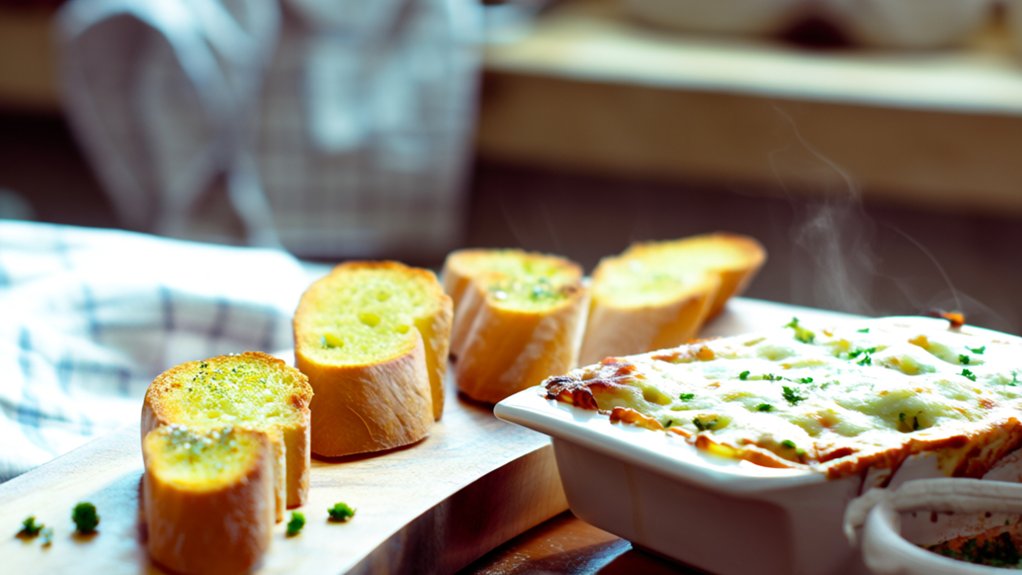 classic garlic bread pairing