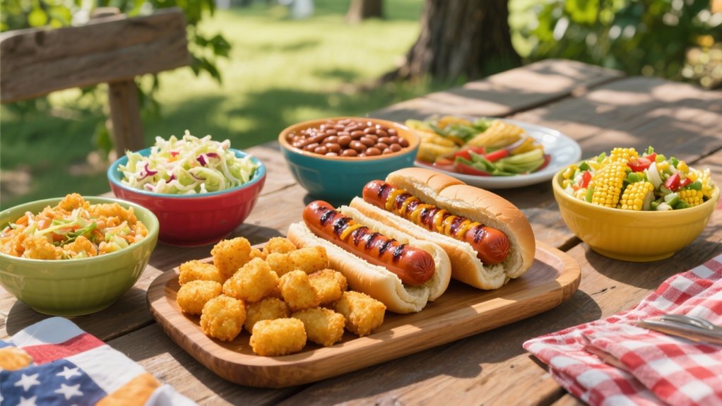 classic grilled hot dogs