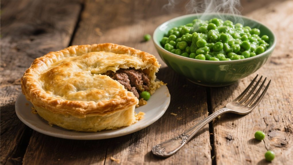 classic meat pie accompaniment