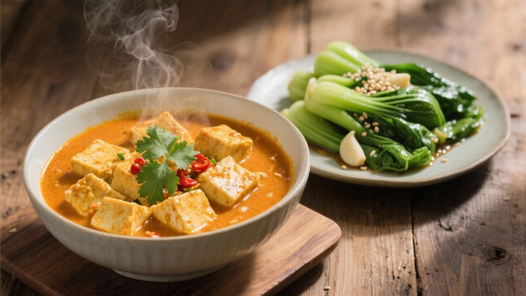 coconut curry tofu delight