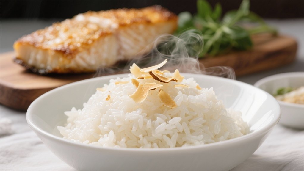 coconut flavored jasmine rice upgrade