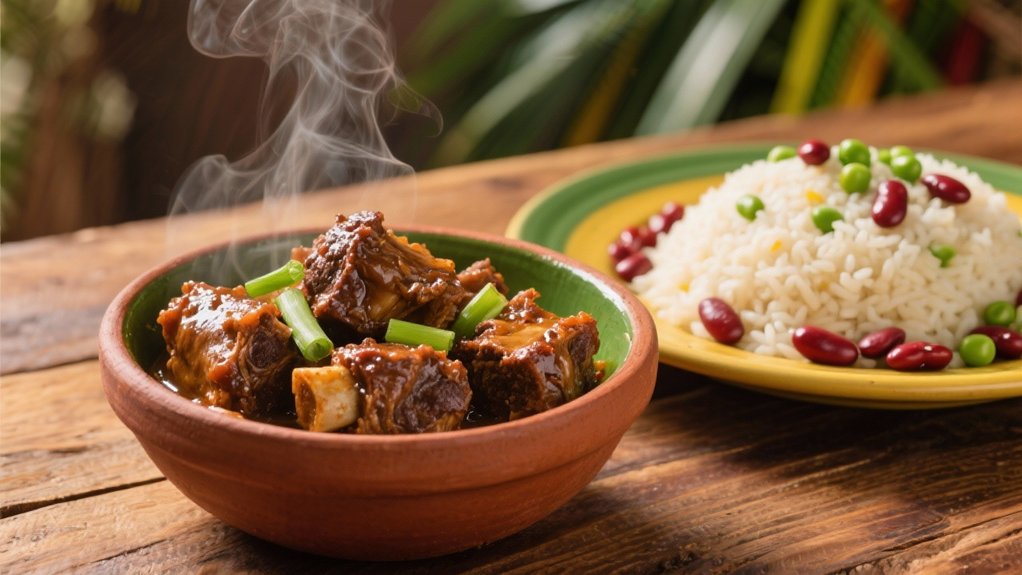 coconut infused rice dish