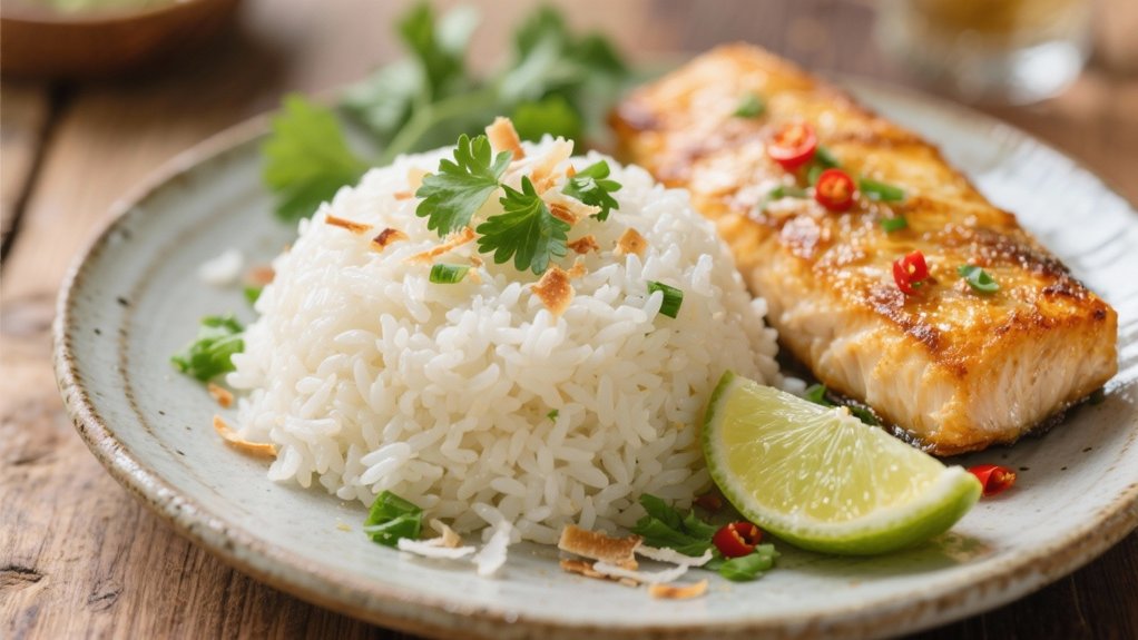 coconut jasmine rice perfection