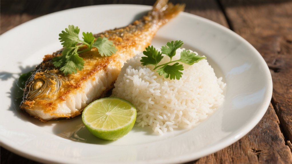 coconut milk enhances jasmine rice