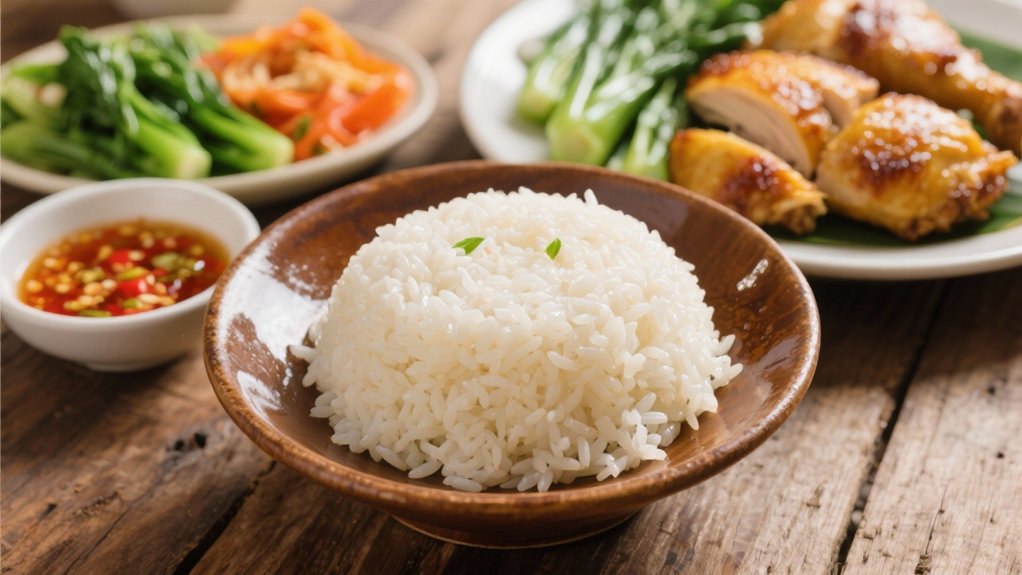 coconut rice enhances comfort food