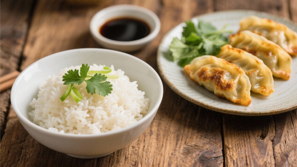 coconut rice enhances flavor