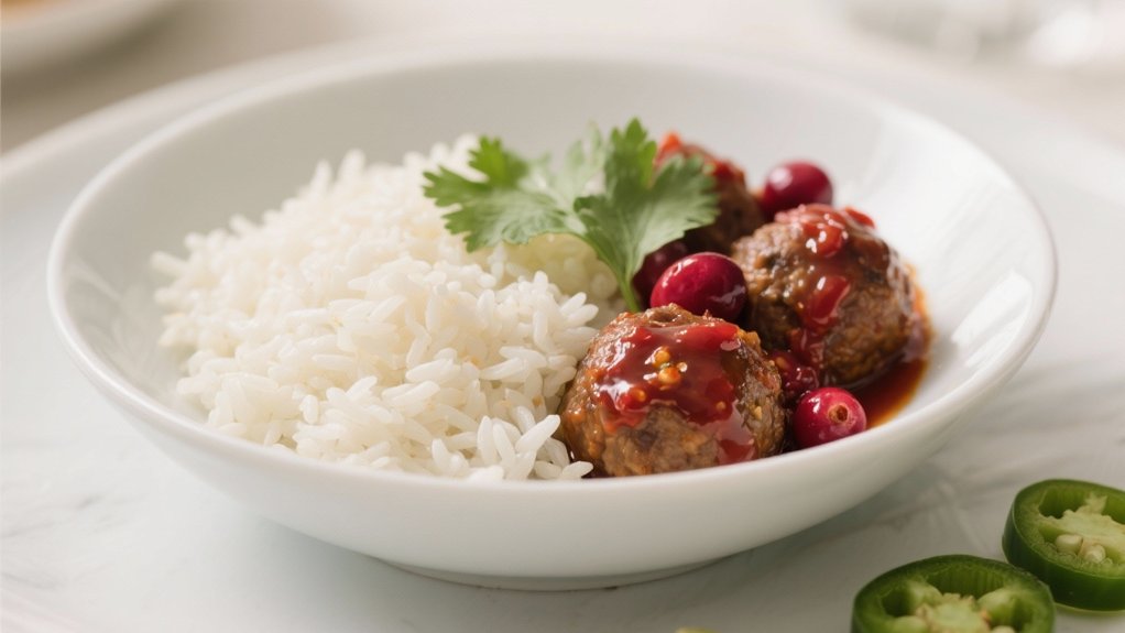 coconut rice enhances flavors