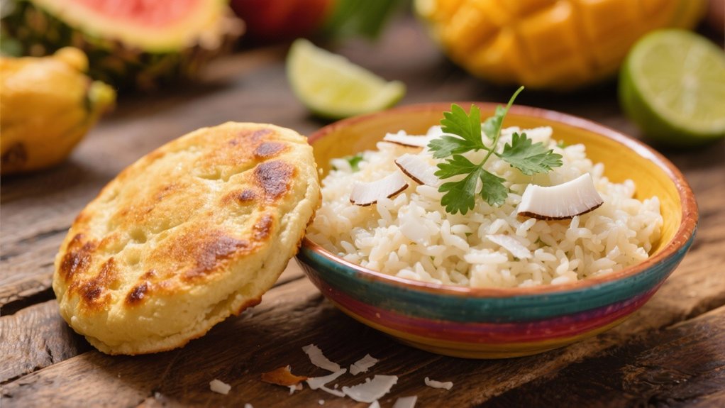 coconut rice enhances flavors