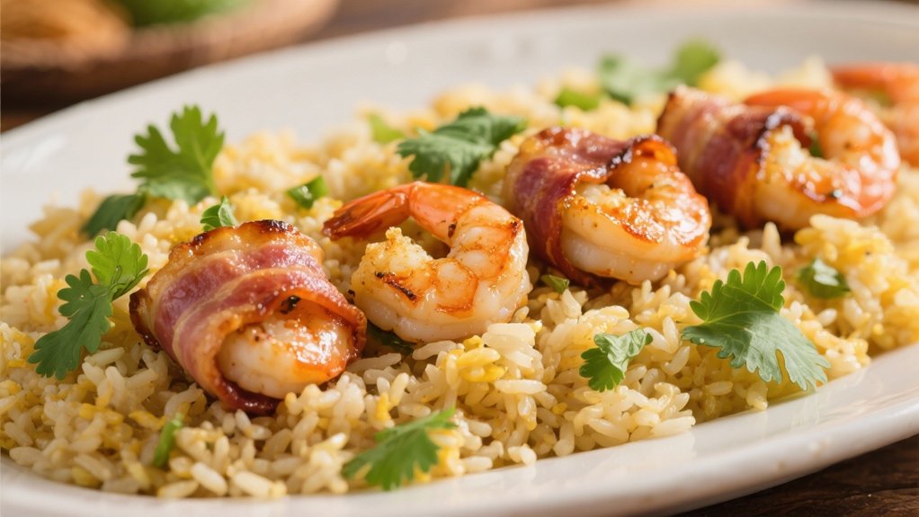 coconut rice with cilantro