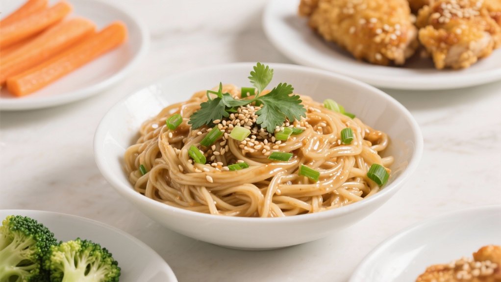 cold noodle sesame dish