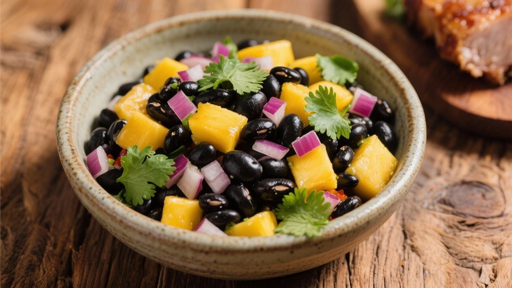 colorful black bean salad
