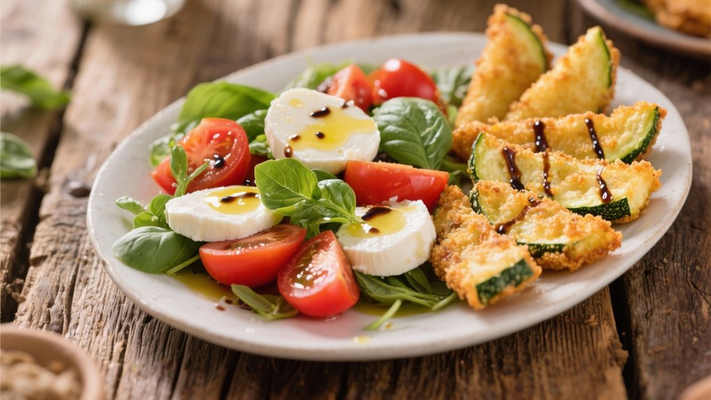 colorful caprese salad variations