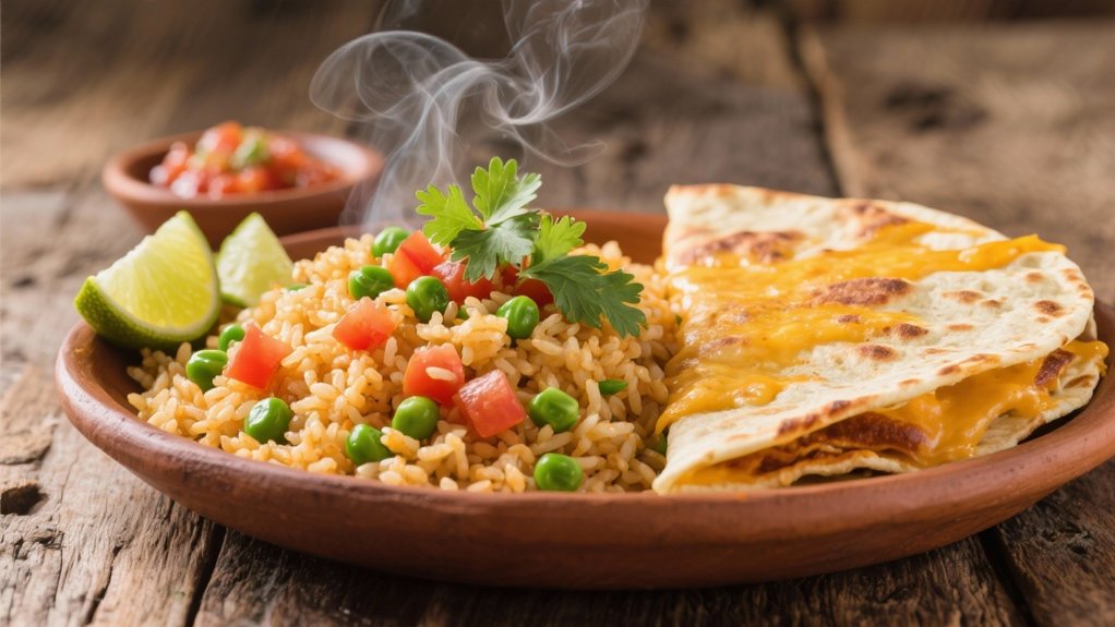 colorful flavorful mexican rice