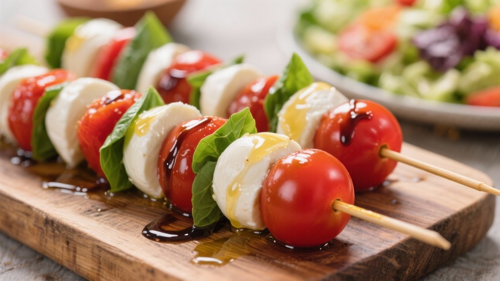 colorful italian inspired bites