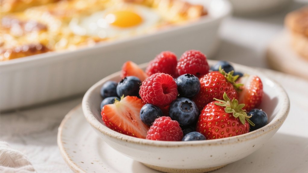 colorful mixed berry medley