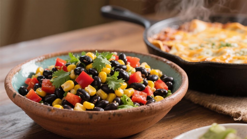 colorful nutritious bean salad