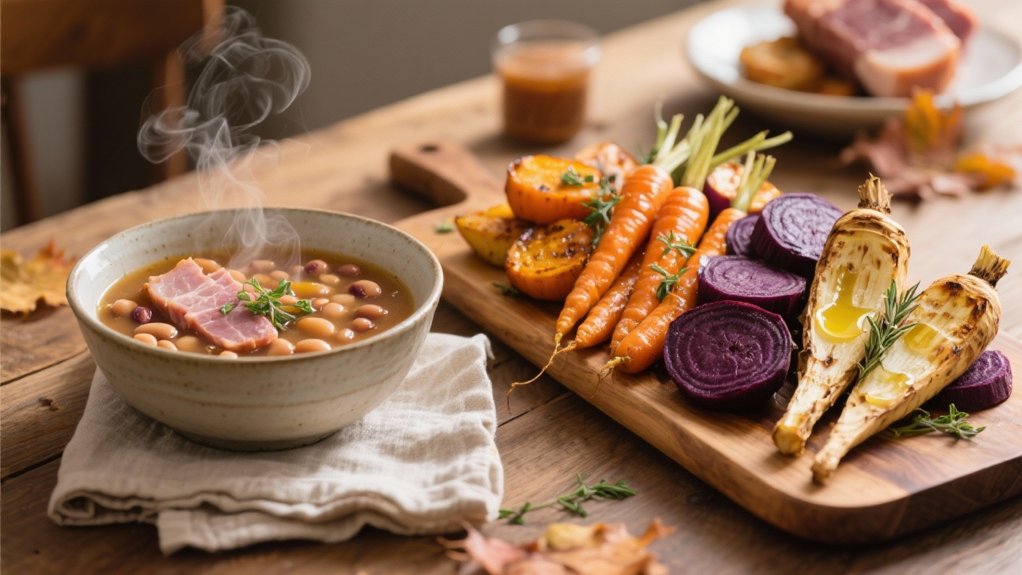 colorful roasted root vegetables