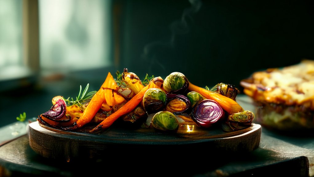 colorful roasted vegetable combinations