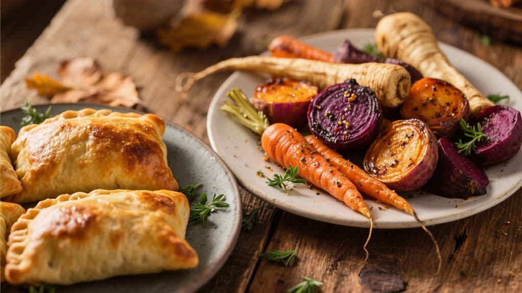 colorful roasted vegetable medley