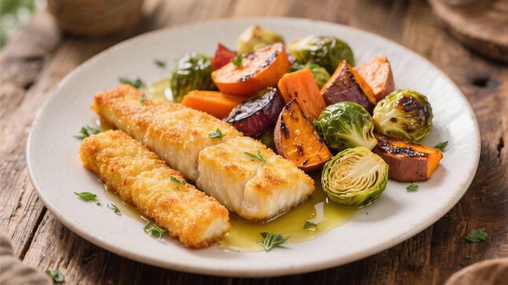 colorful roasted vegetable medley