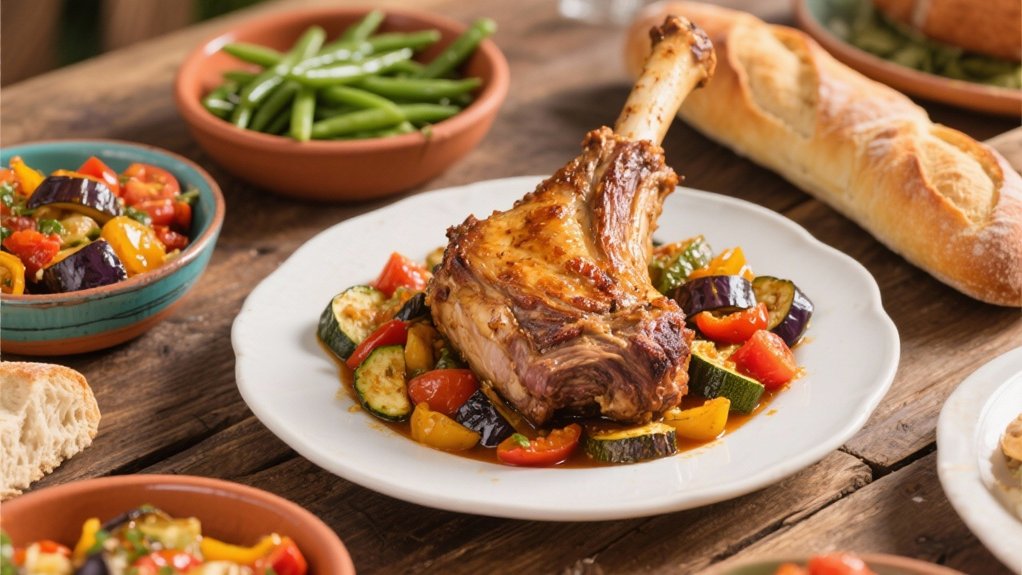 colorful rustic vegetable stew