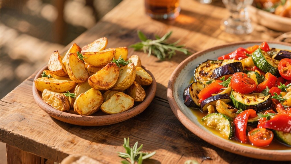 colorful summer vegetable stew
