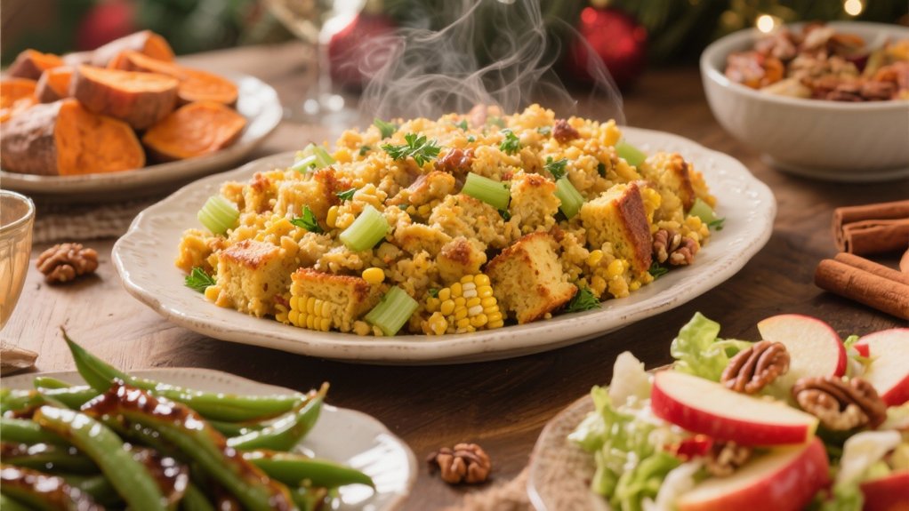 comfort food cornbread dressing