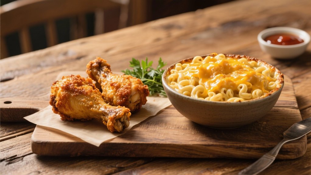 comfort food mac and cheese
