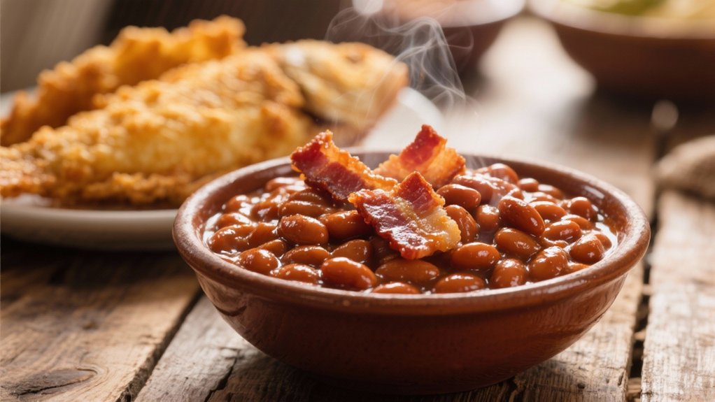comforting baked beans pair