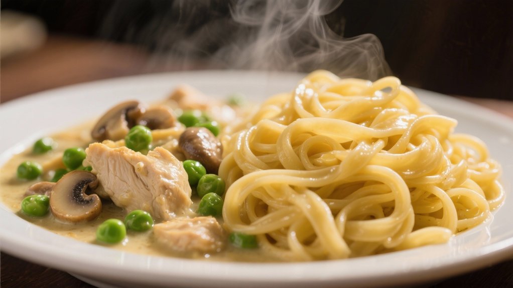 comforting buttered egg noodles